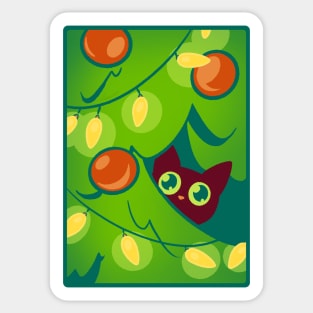 In the Christmas Tree Sticker